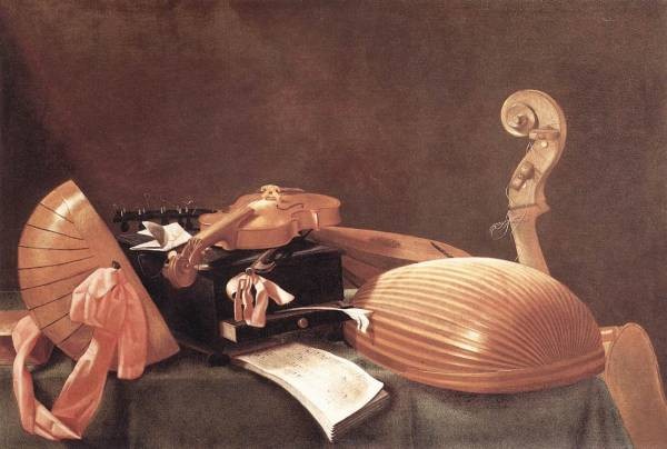 Still Life With Musical Instruments 2